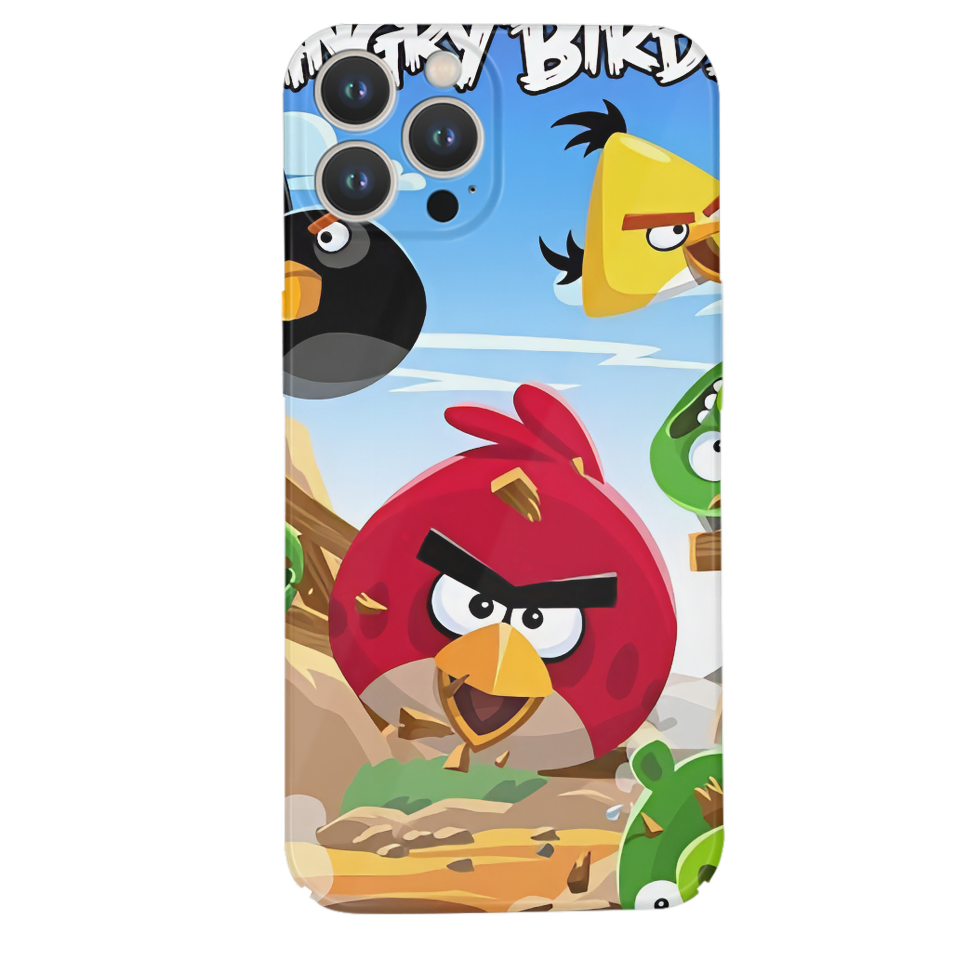 （画像用） Angry Birds アングリーバード 【iPhone 14シリーズ対応】ハードケース